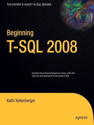 cover image of Beginning T-SQL 2008